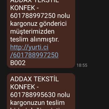 Yurtiçi Kargo'dan Bana Ait Olmayan Kargo