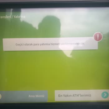 Garanti Bankası Sapanca Kırkpınar ATM Param Sıkıştı