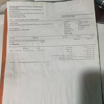 Onvo Android TV Dijital Platformları Göstermiyor.