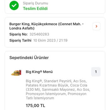 Migros Yemekten Aldığım Ürün İptal Edilecekti Bir Türlü Edilmedi