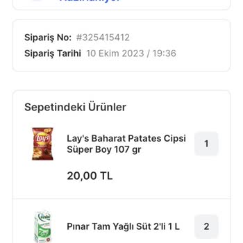 Migros Yapracık Online Saçmalığı