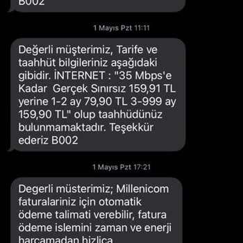 Millenicom'dan 5 Ayda Zam