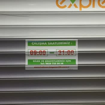 Hakmar Express Kapanış Saatine Uyulmaması