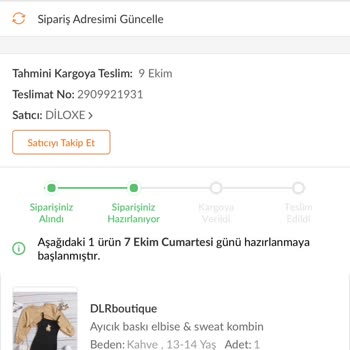 Trendyol Kargoya Verilmeyen Ürün