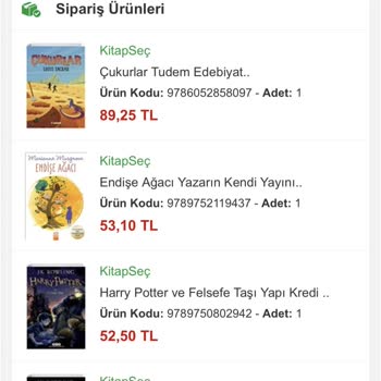 Kitap Seç Aldığım Kitaplarda Sorun Var