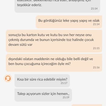Trendyol GO & Migros Ayıplı Mal Ve Hizmet