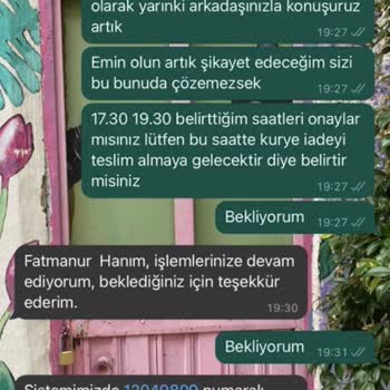 A101 Kapıda İade Mağduriyeti!