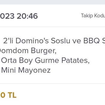 Domino's Pizza Eksik Sipariş Ve Hatalı Ürün