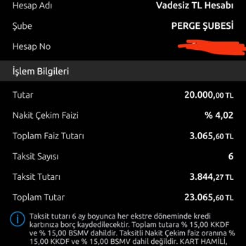 Yapı Kredi 20 Bin Tl Faizsiz Avansı Kullanamıyorum