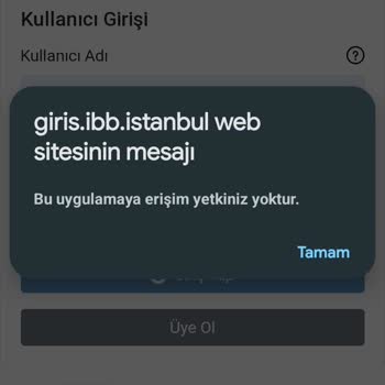 İbb Kariyer Girişim Engeli