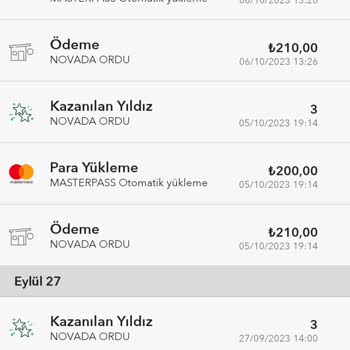 Starbucks Coffee Yıldız Bakiyesi