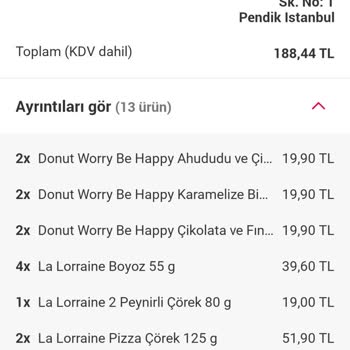 Yemeksepeti Küflü-bozuk Pizza Çörek