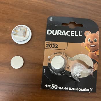Duracell CR2032 Pil Çalışmıyor.