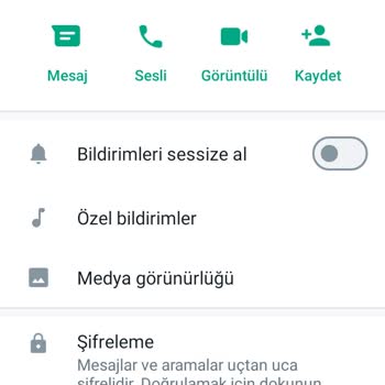 WhatsApp Bilinmeyen Numaralardan Aramıyorum