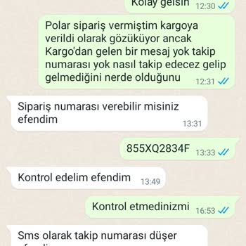 Safari AVM Kargoya Verilmeyen Ürün