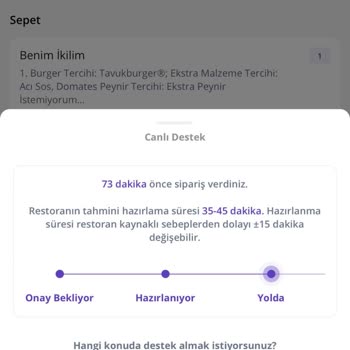 Getir Getiremedi. Sorunumuzu Çözemedi