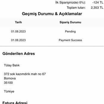 Michaelkors-turkiye.com Michael Kors Türkiye'den Ürün Gönderimi Sorunu