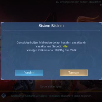 Mobile Legends Sebepsiz Yere Ban Yemem
