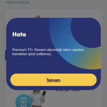 Turkcell TV+ Üyelik İptal Etmiyor