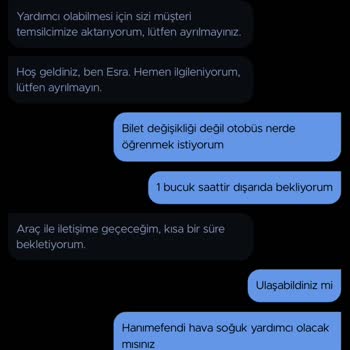 Obilet'in Firmadan Yana Tavrı Ve İade Yapmaması