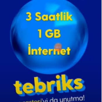 Turkcell Kazanılan 1 GB Veri Hediyesi Alınamadı