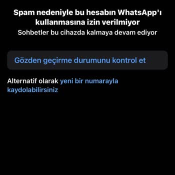 WhatsApp Kullanıma Kapandı