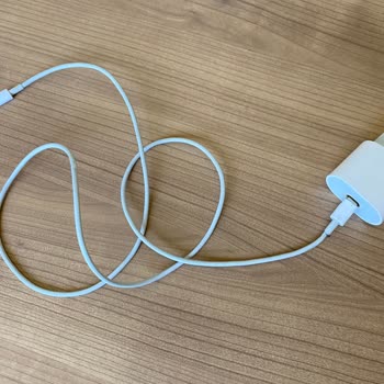 Overheated Apple 20w Power Adapter Causes Fire