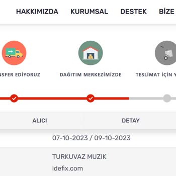 İdefix ve Kargomsende Ürün Teslimatı Yapmıyor, İlgisiz