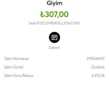 Mervellion İade Kargosunu Alıcıya Ödetiyor