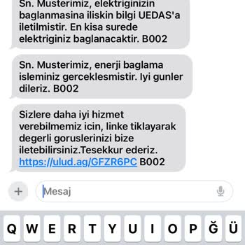 Uludağ Elektrik UEDAŞ Şikayet Hk.