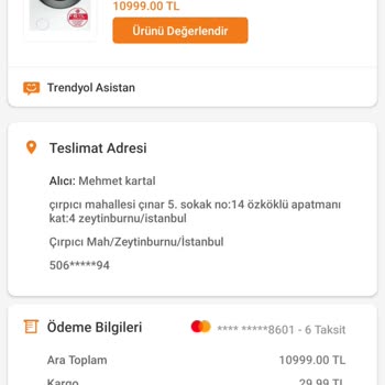 Media Markt Aldığım Çamaşır Makinesinin İsteğim Dışında İptal Edilmesi