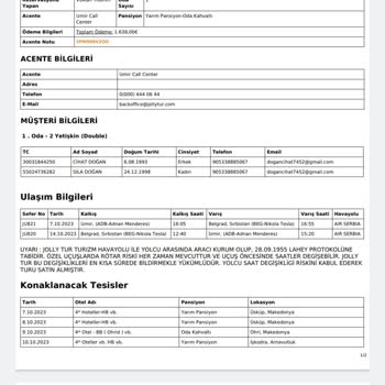 Anadolu Jet Rötar Yüzünden Tur'a Katılamayıp Mağdur Olduk