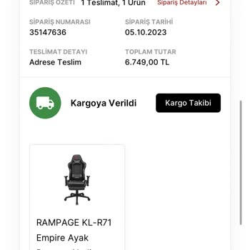 Media Markt Aynı Gün Kargolanan Ürün 8. Gününde Hala Ulaşmadı.