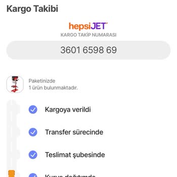 hepsiJET Teslimat İlgisizlik Sorunlu Firma