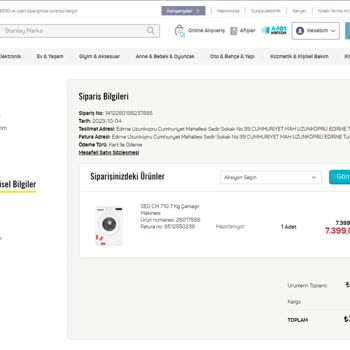 SEG Markanın Takipsizliği Sorumsuzluğu