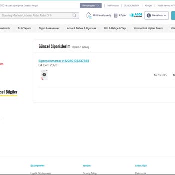 SEG Markanın Takipsizliği Sorumsuzluğu