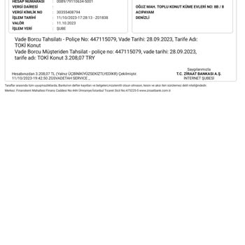 Ziraat Bankası DASK Sigortasıyla Birlikte İznim Olmadan Özel Konut Sigortası