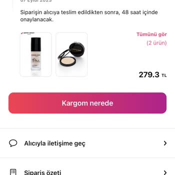 Gardrops Yanlış Kargolama Ve Ödeme Gerçekleşmeme