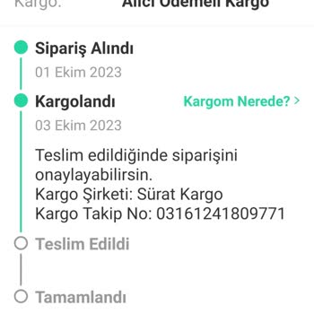 Sürat Kargo 10 Gündür Gönderilen Kargomu Nerede Olduğunu Dahi Bilemiyorum