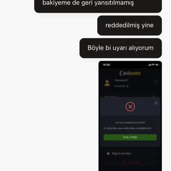Casinom Ödeme Yapılmadı Engellendim