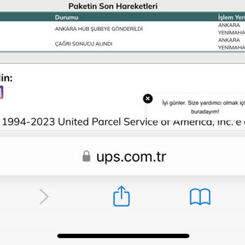 UPS Türkiye Beni Perişan Etti!