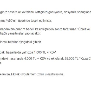 Tiktak Kaza Sonrası Bilgisizlik