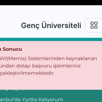 İBB Burs Başvurusu Mernis Hatası