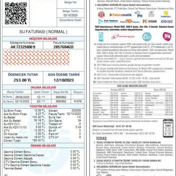 İBB - İstanbul Büyükşehir Belediyesi Faturalarda Ve Fatura Ödemelerindeki Anlam Verilemez İşlemler
