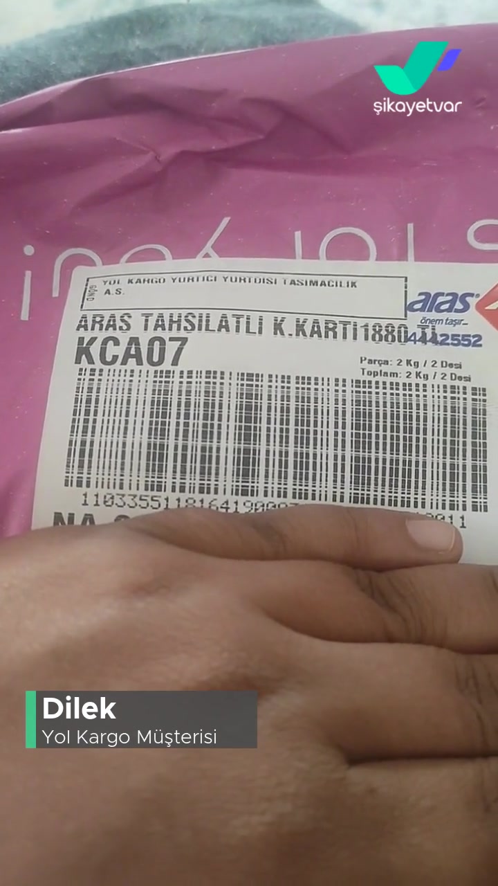 Yol Kargo Ürün Yanlış, İçerik Yanlış! videonun kapak resmi