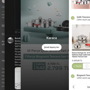 Karaca Züccaciye Fiyat Farkı Sorunu: Çelik Ve Granit Tencere Setleri