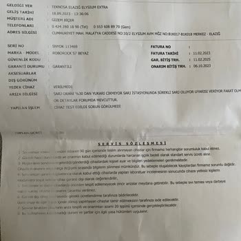 Teknosa Arızalı Ürün Sorunumu Çözmüyor!