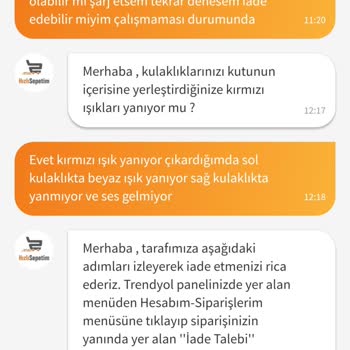 Trendyol Hasarlı Ürün Teslimatı