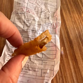 Burger King Soğan Halkası İçinden Çıkan Anlamsız Şey