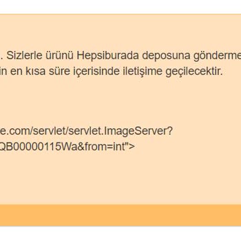 Hepsiburada Satıcıya Verdiği İade Ret Talebi Sözünü Tutmuyor